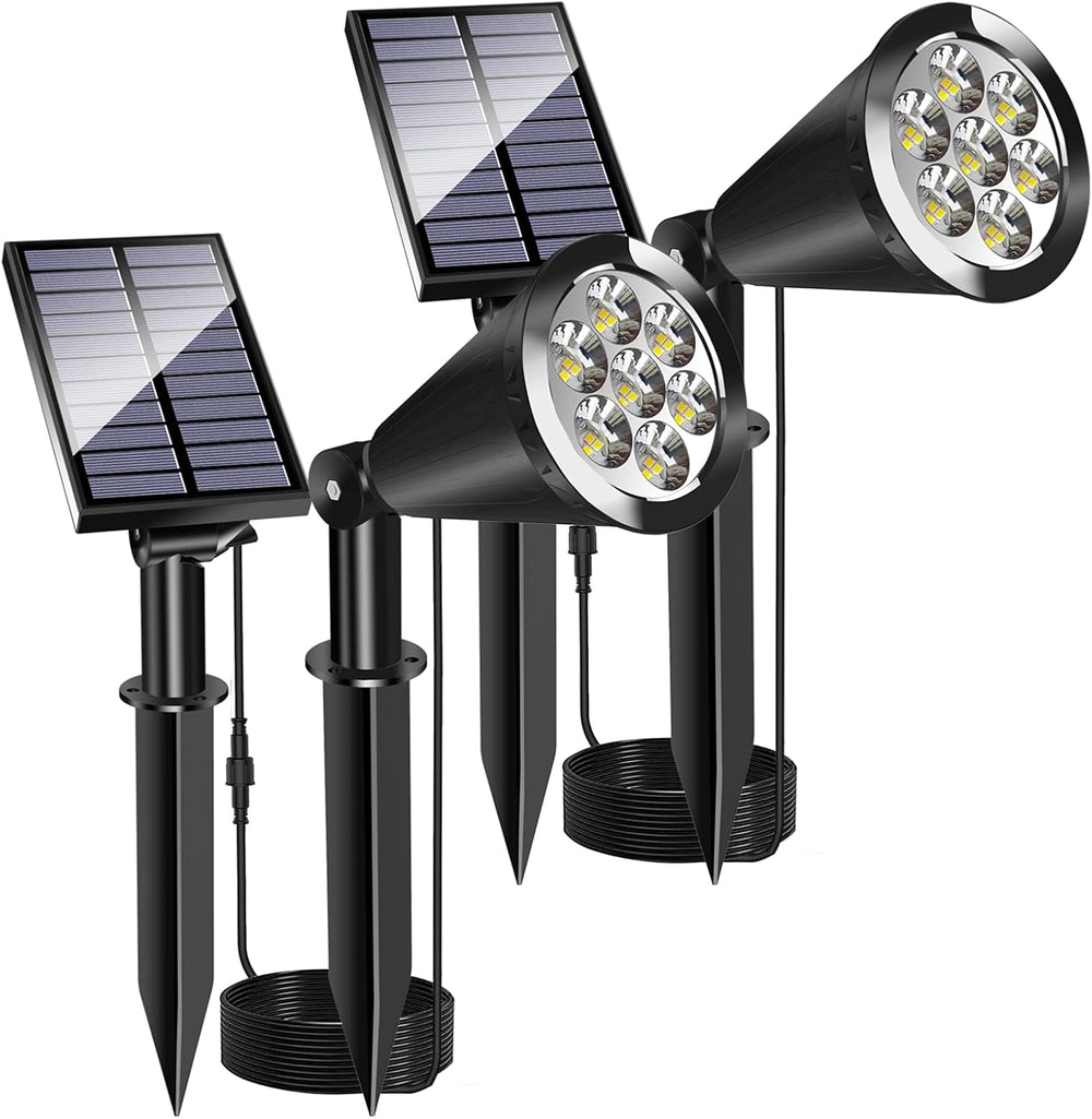Solar Spot Lights Outdoor, Solar Lights for Yard, Solar Light for Flag