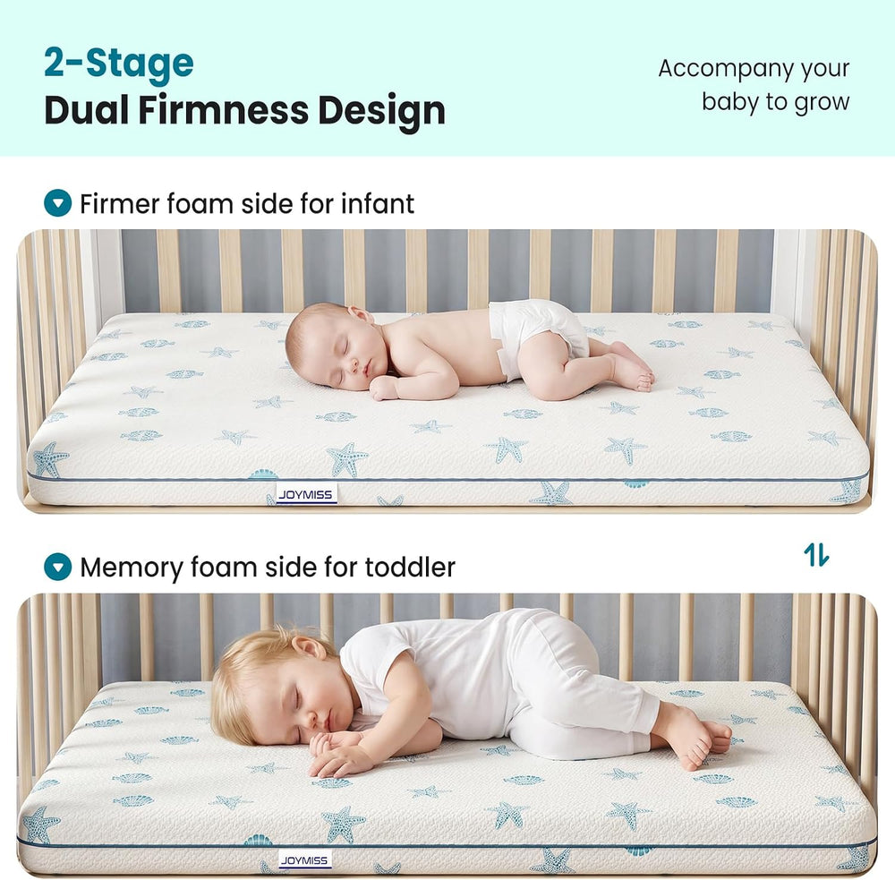 JOYMISS Pack n Play Mattress for 41x29: 2" Thick Tencel Cover,Gel Memory...