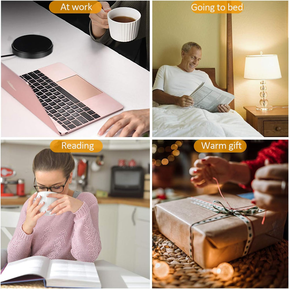 Coffee Mug Warmer Set, Smart Coffee Warmer for Desk Auto Shut Off, Cup Warmer...