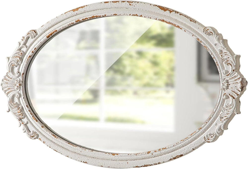 Antique Arendahl Glam Ornate Oval Mirror 24" X 14"