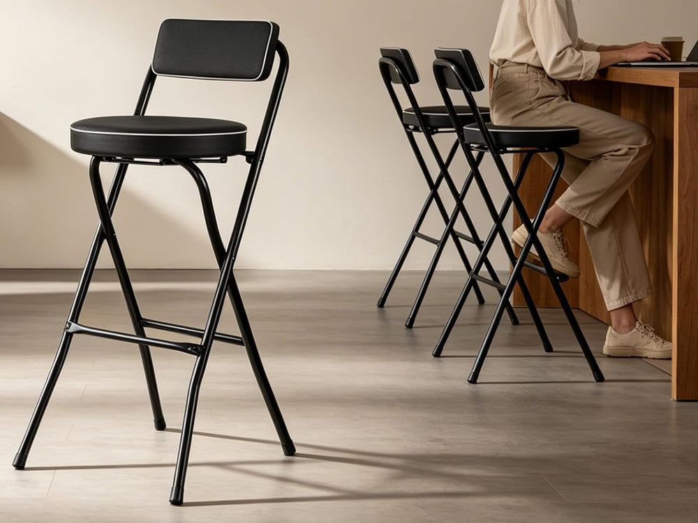 Folding Bar Stool Tall Folding Stool Foldable Stool Portable