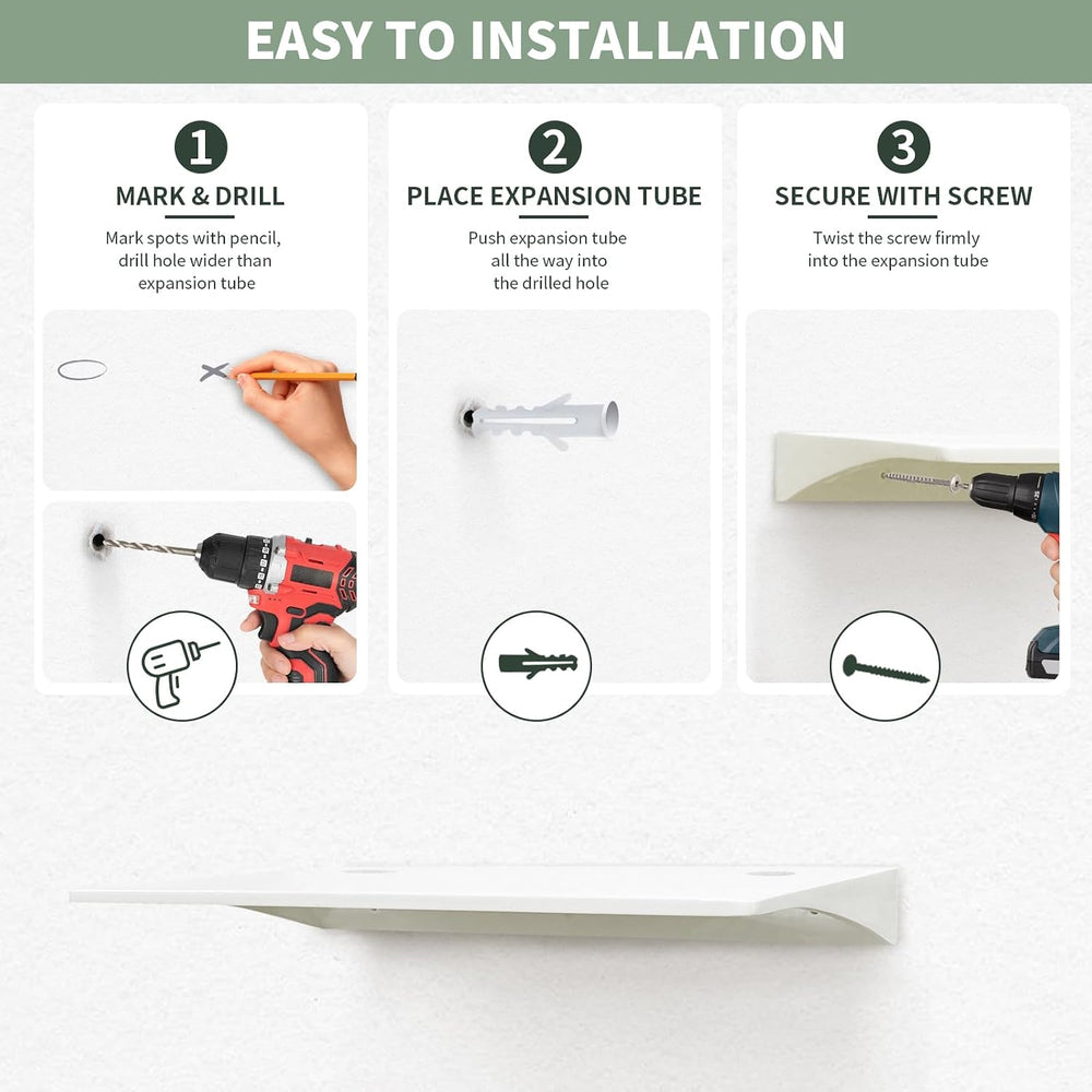 Floating TV Shelf, Projector Shelf, Router Wall Mount Shelf
