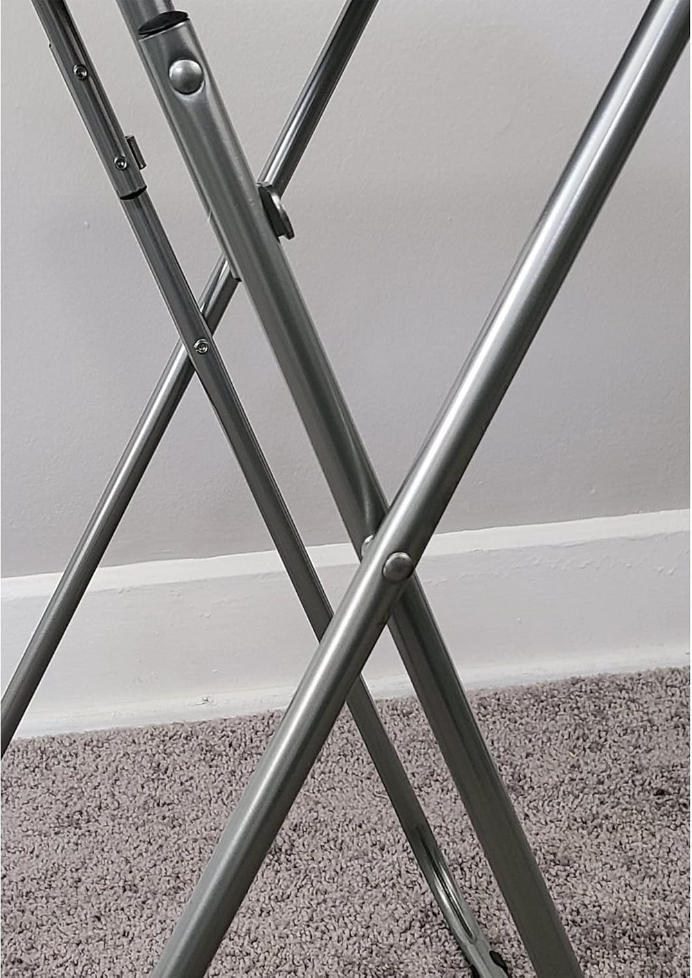 eHemco Folding TV Tray Tables, Coffee, Set of 2