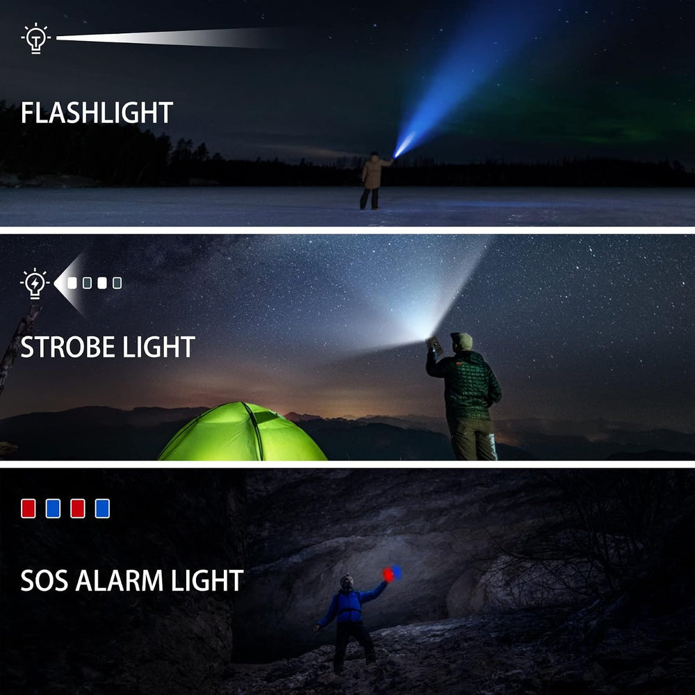 Libovgogo DF-585 Emergency LED Camping Lantern,IPX5 Waterproof Stereo Bluetoo...