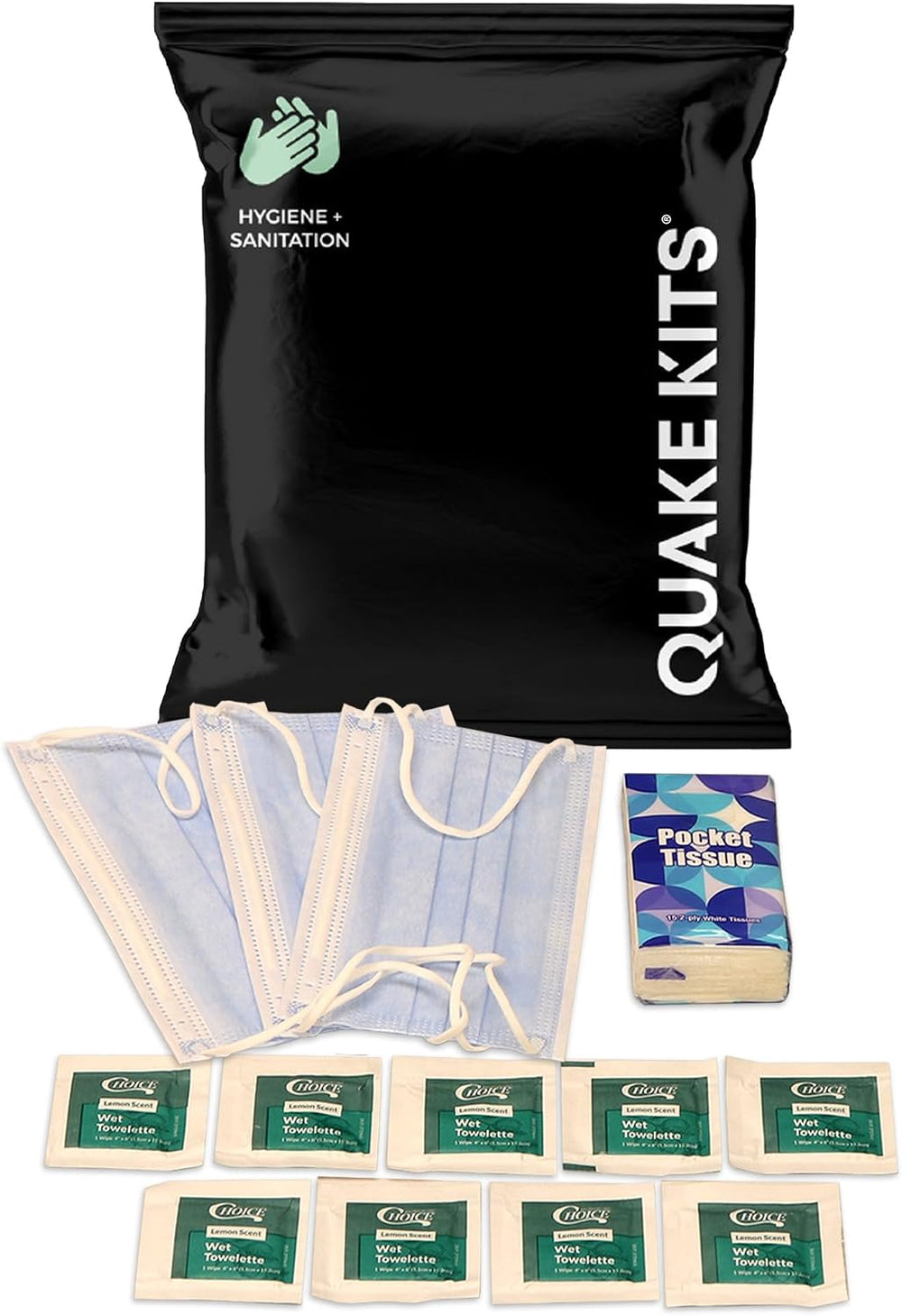 1-4 Person, 72 Hour Prepared Survival Kit for Disaster Preparedness