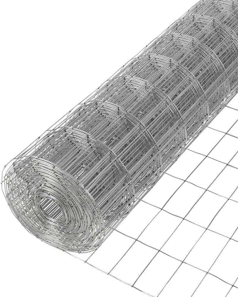 YARDGARD 2 in. x 4 in. Mesh Welded Wire Fence Roll, 36 in. x 100 ft., 14-Gaug...