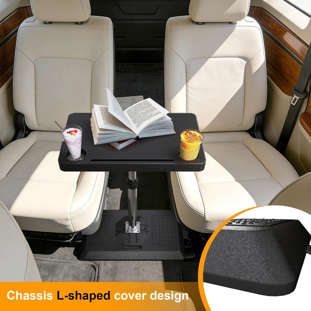 Foldable RV Table, Car Desk for Laptop for Front/Rear Passenger Seat