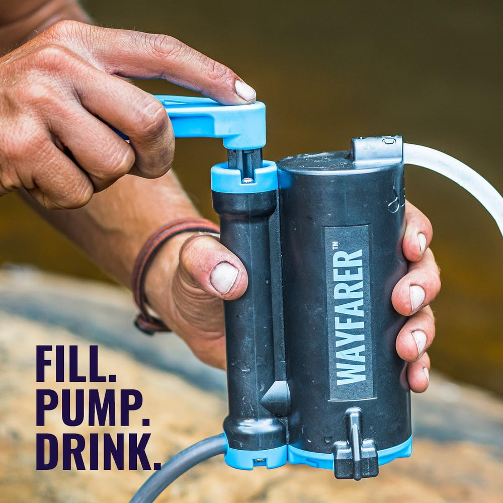 LifeSaver Wayfarer Water Purifier – Compact Military Grade Water Purification...