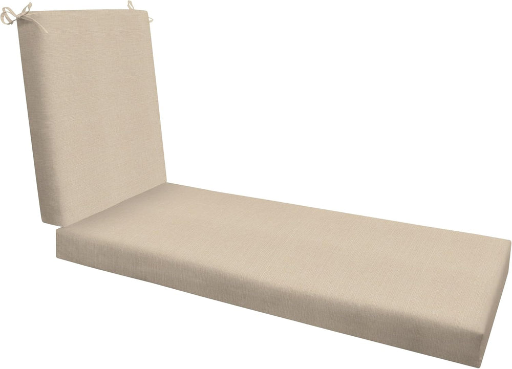 Honeycomb Outdoor Heritage Chaise Cushion for Patio Furniture, 21.5 x 70