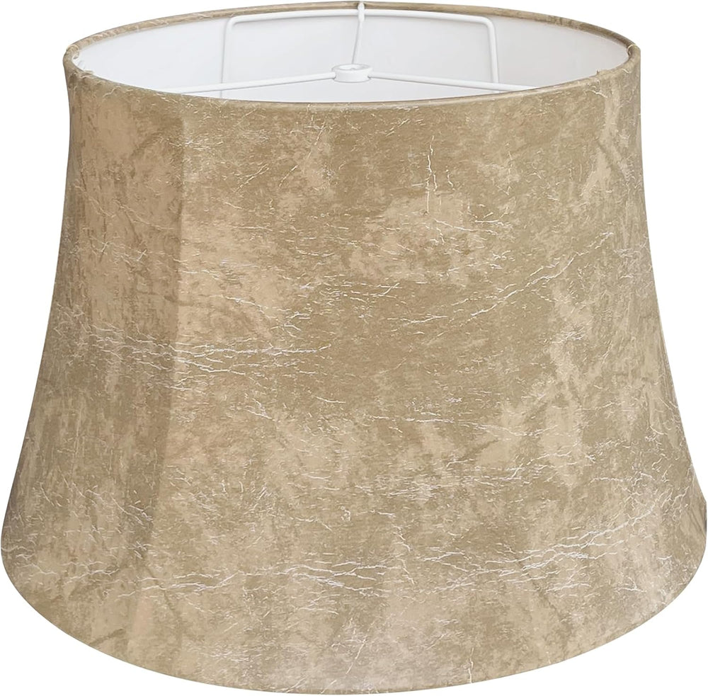 Drum Lampshade, 12" Top x 16" Bottom x 11" High Large lamp shade