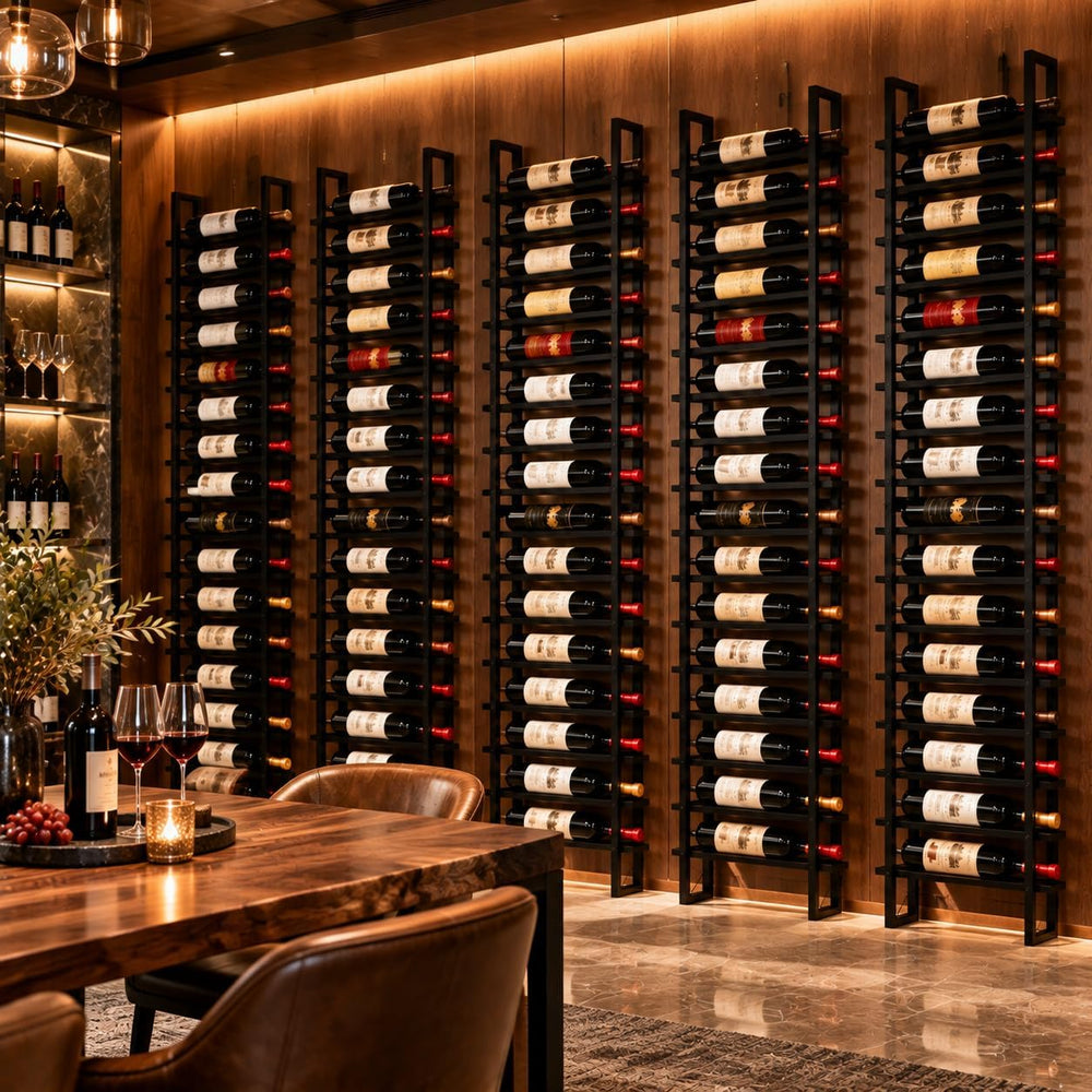16 Bottle Wall Mount Wine Rack