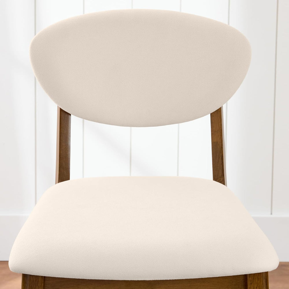 Best Choice Products Set of 2 Counter-Height Bar Stools, Mid-Century Modern, ...