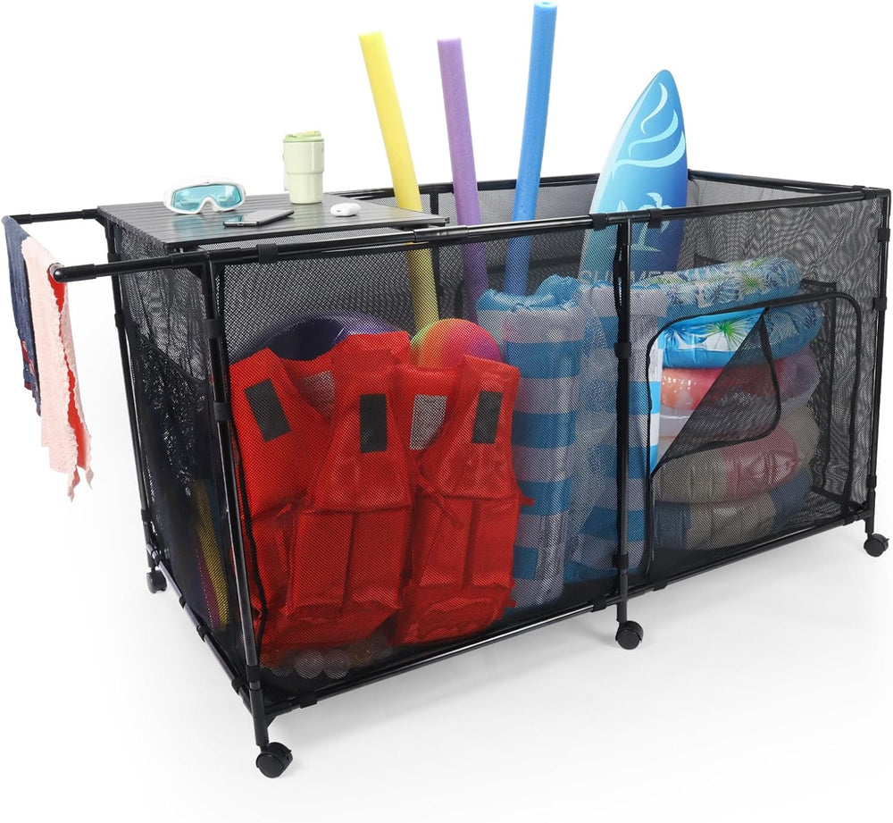 270Gal Pool Float Storage, Pool Storage, Pool Float Holder (Iron)