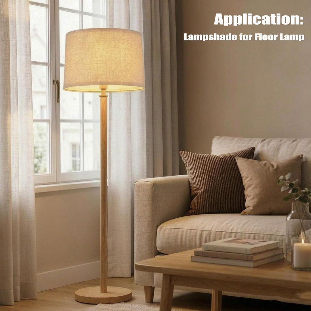 Lamp shades Set of 2,Drum Lampshades 13"x13" x 10" High, Lamps...