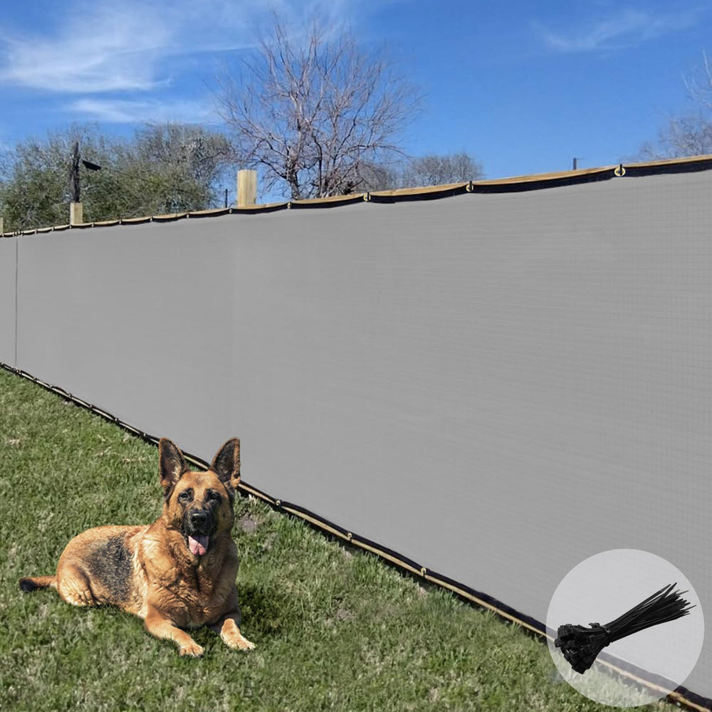 E&K Sunrise 6' x 50' Privacy Fence Screen with Grommets, Outdoor ...