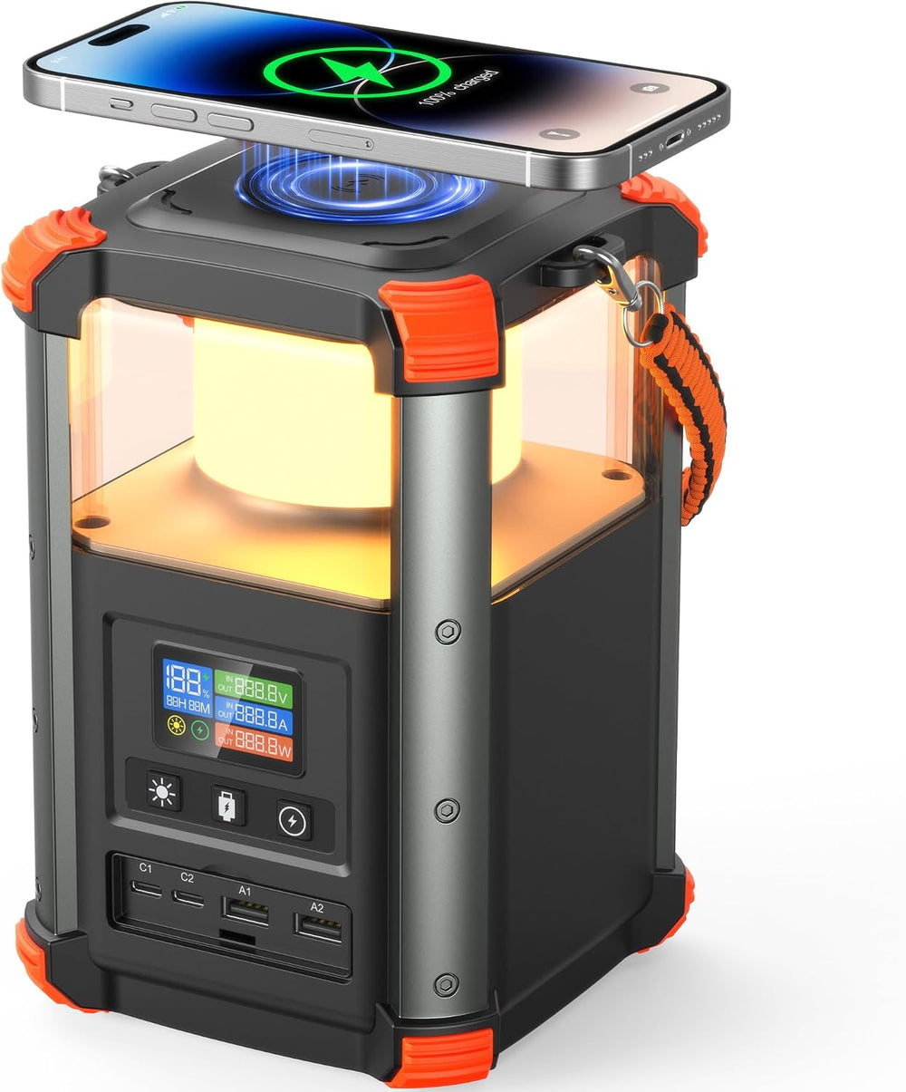 BLAVOR Power Bank Station, 236.8Wh/64,000 mAh Portable Power Station, 165W US...