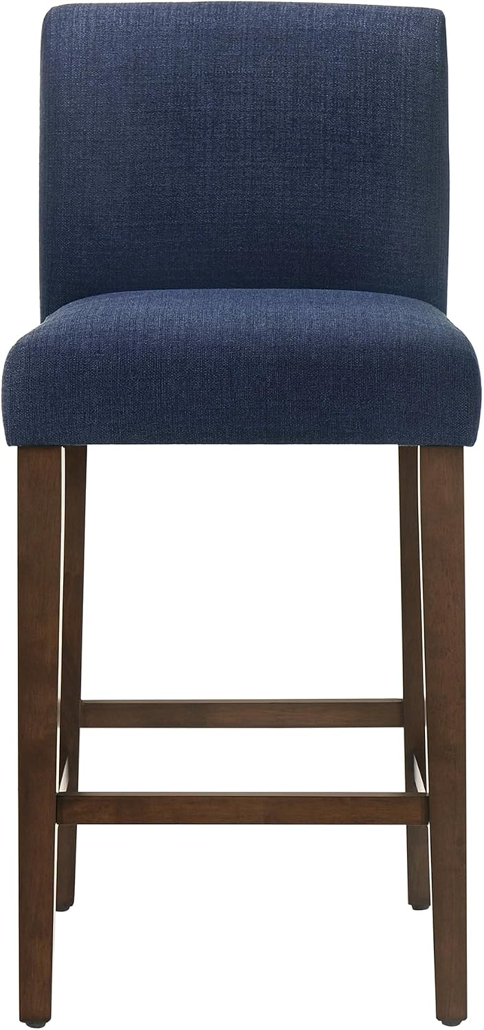 CHITA Counter Height Bar Stools Set of 3, 27" H Seat Height Upholstered ...