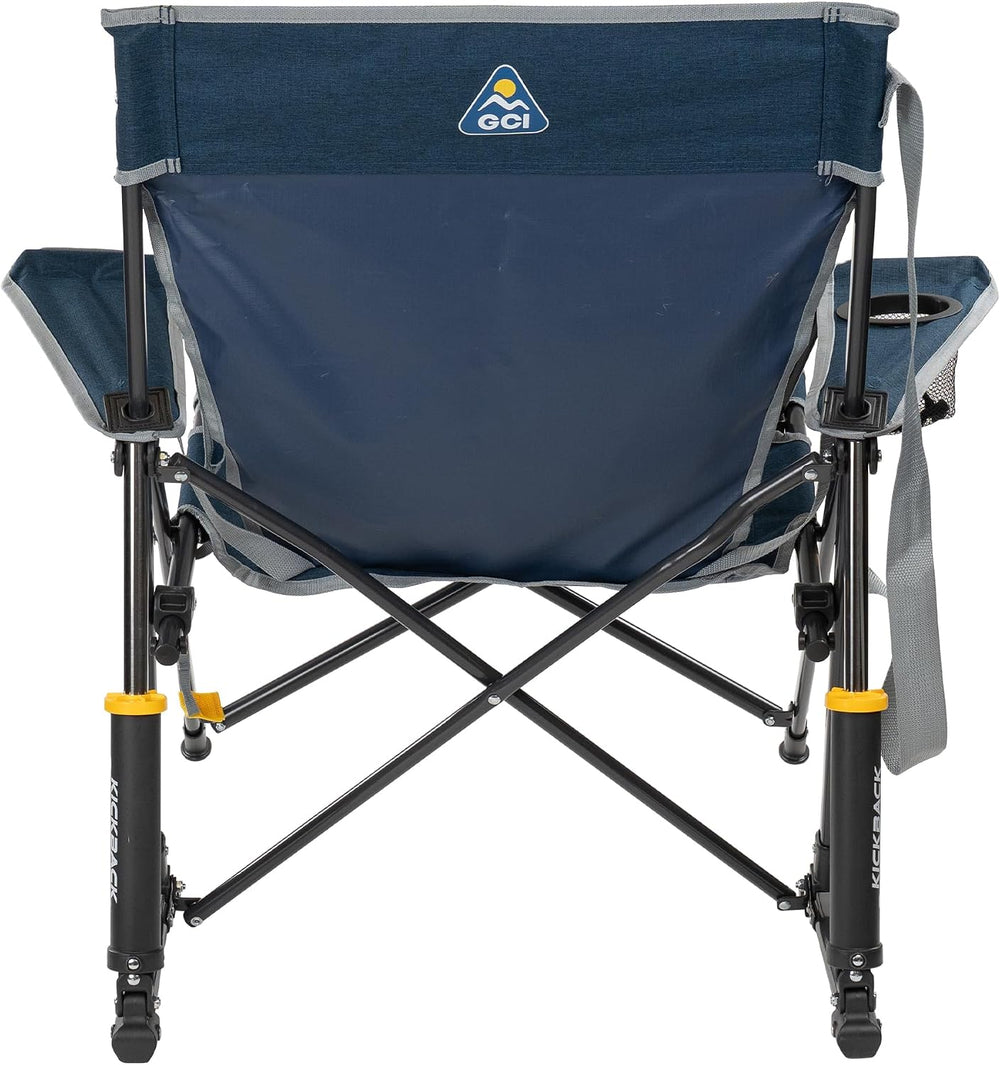 GCI Outdoor Kickback Rocker Camping Chair - Indigo Blue