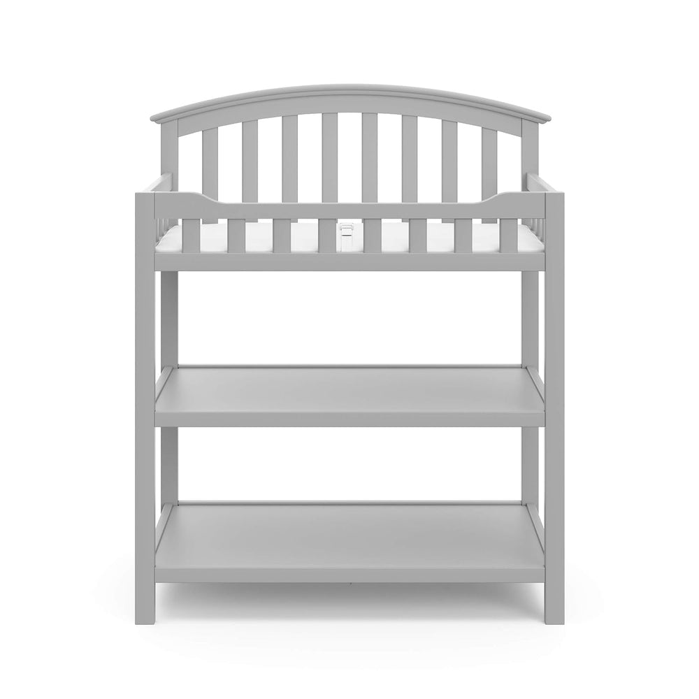 Graco Changing Table with Water-Resistant Changing Pad, Pebble Gray