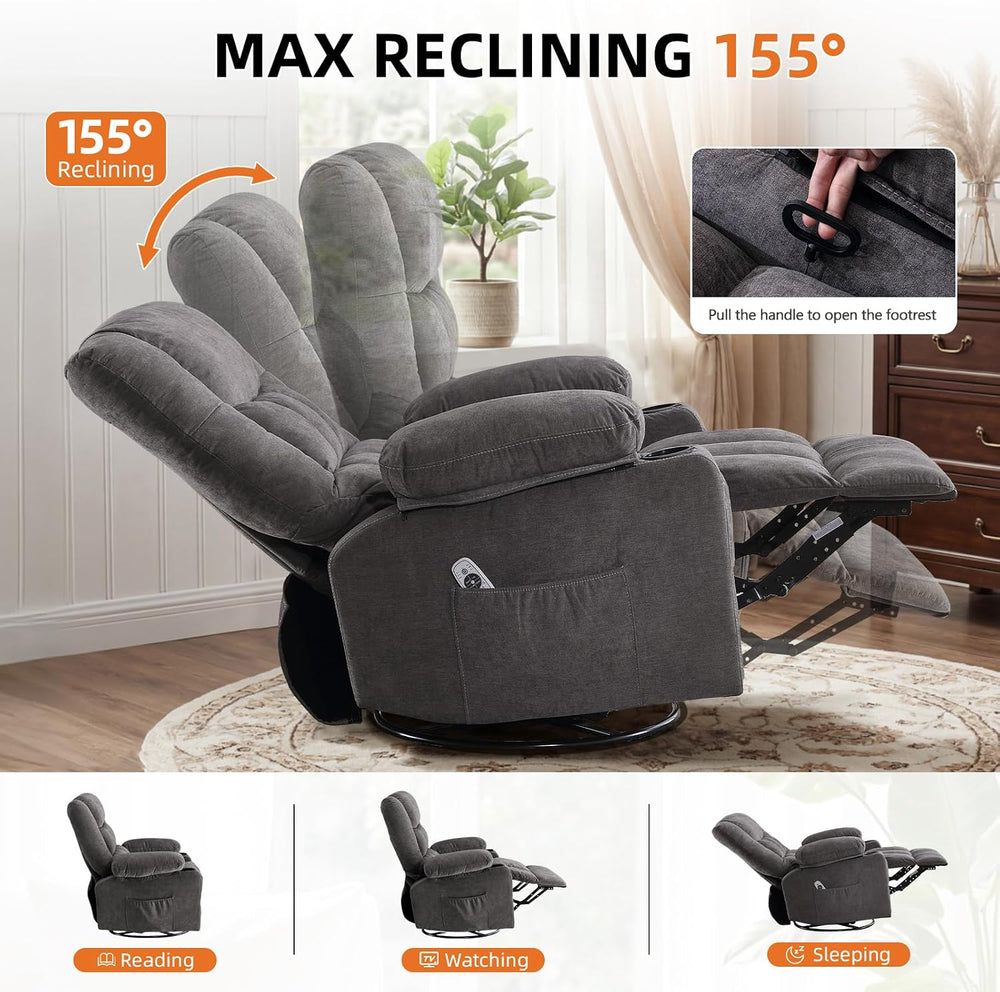 Swivel Rocking Recliner Chair