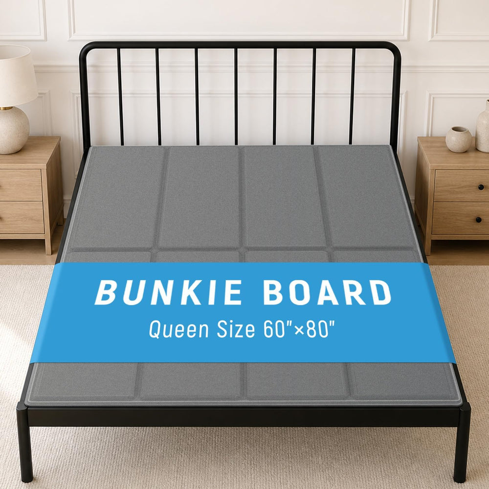 Bunkie Board Queen Size (60x80''), 10mm Bed Boards for Under Mattress...