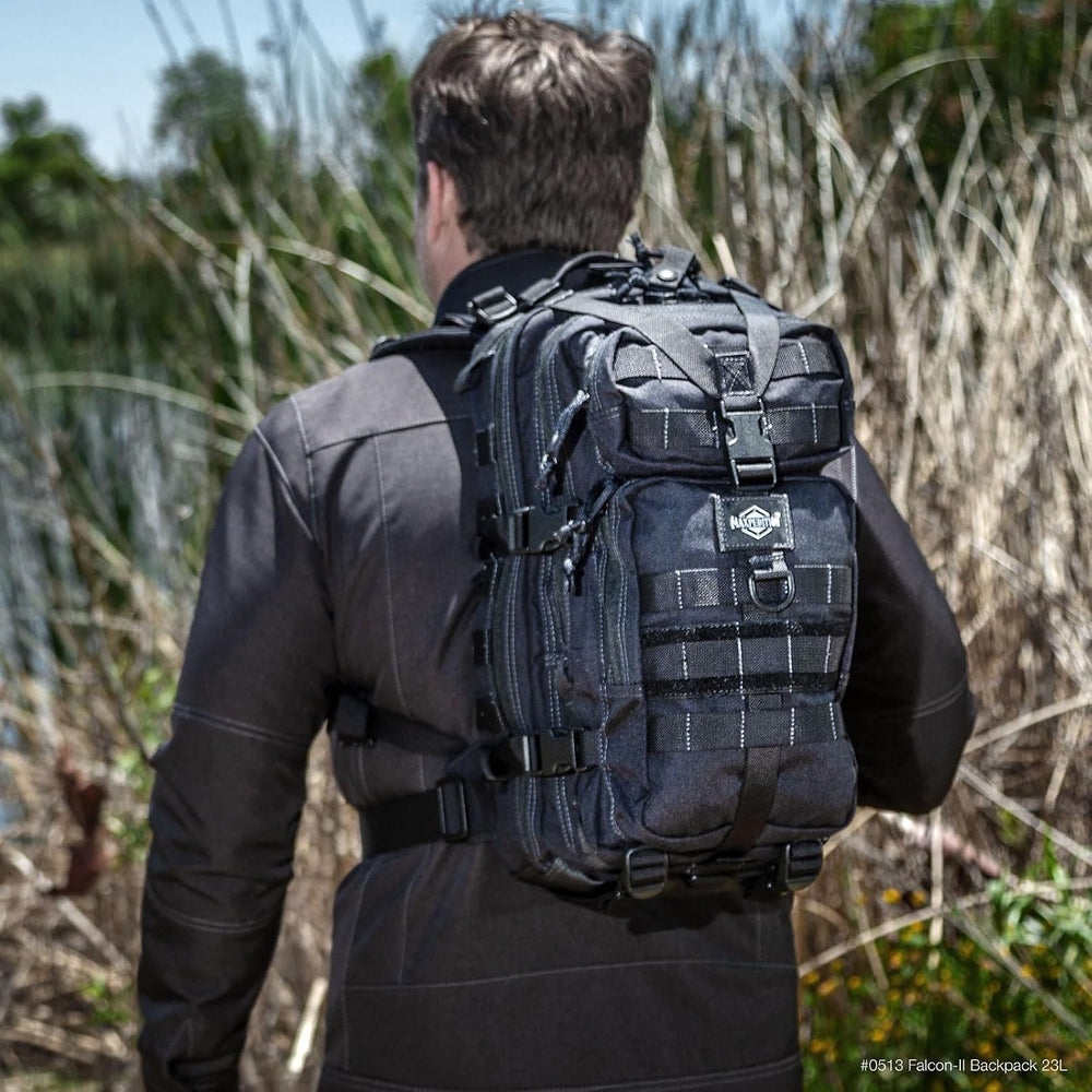 MAXPEDITION Falcon-II Backpack, 23L Tactical Backpack, Survival Pack, Bug Out...