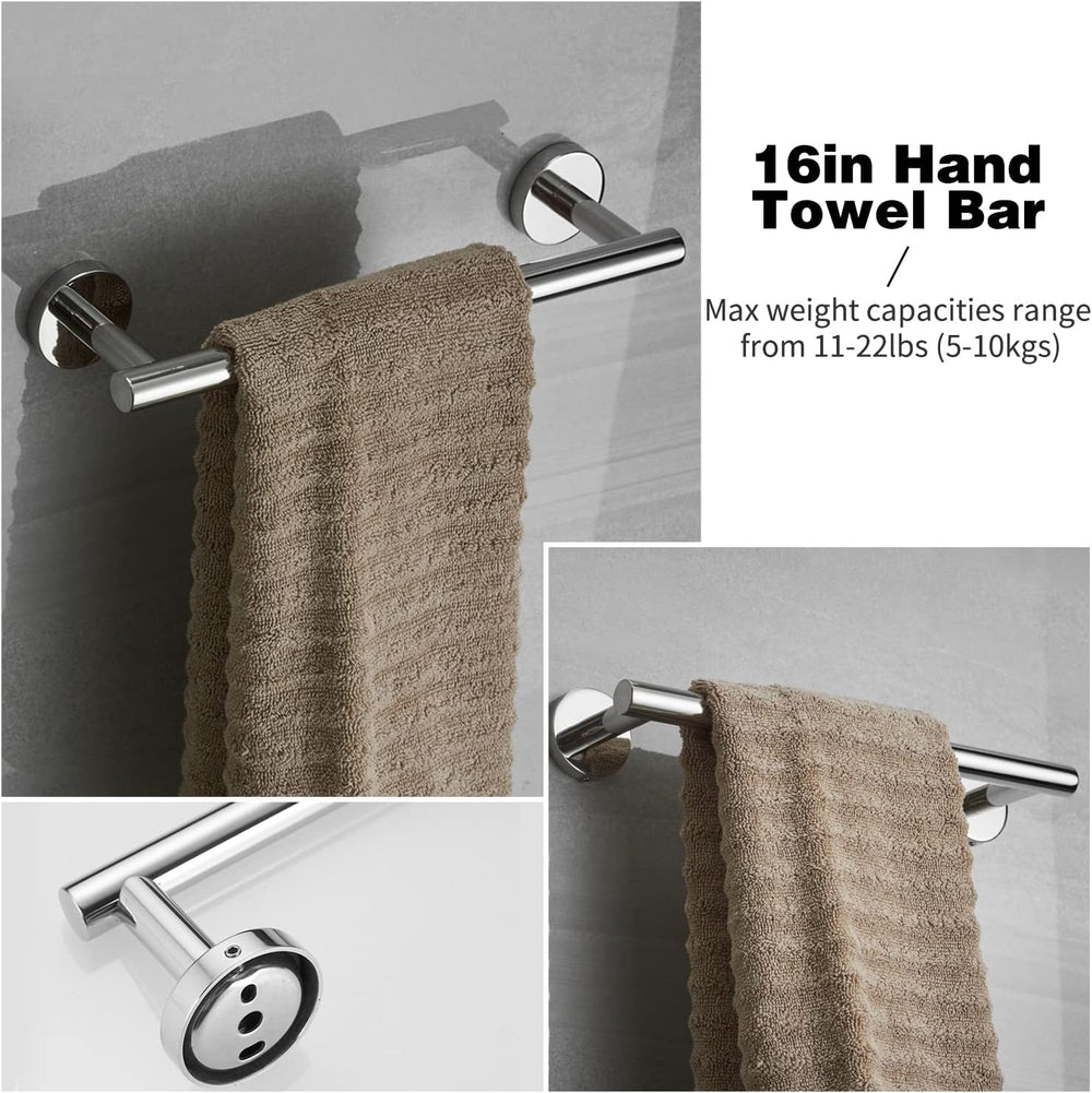 20pcs Brushed Nickel Bathroom Hardware Set