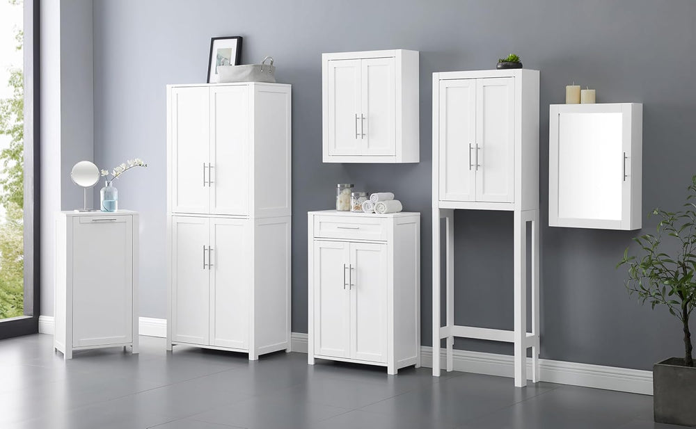 Crosley Furniture Savannah 2-Piece Pantry Storage Cabinet Set