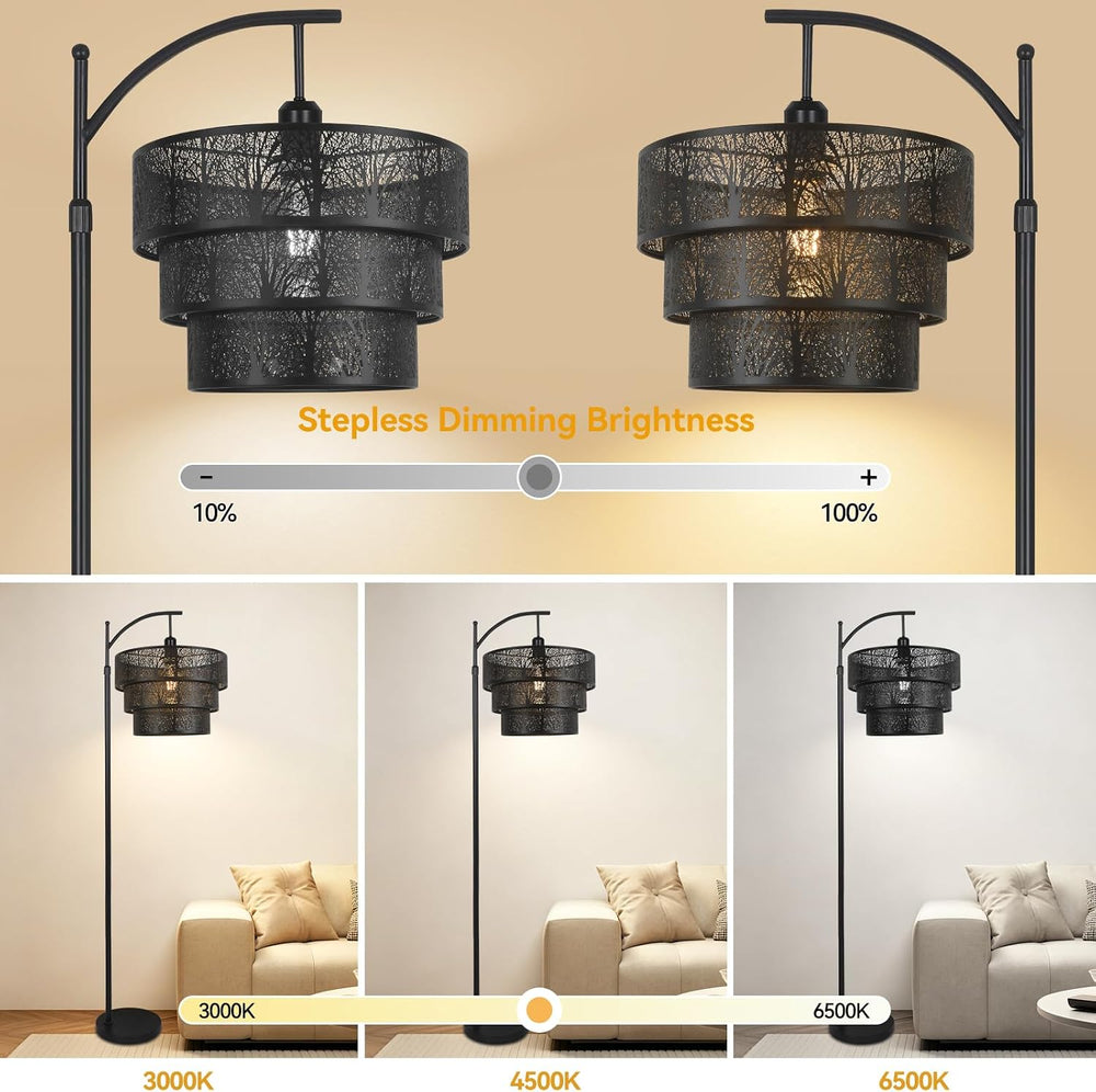 AHDWDW Arc Floor Lamp for Living Room Bedroom,Mid-Century Modern Floor Lamps ...