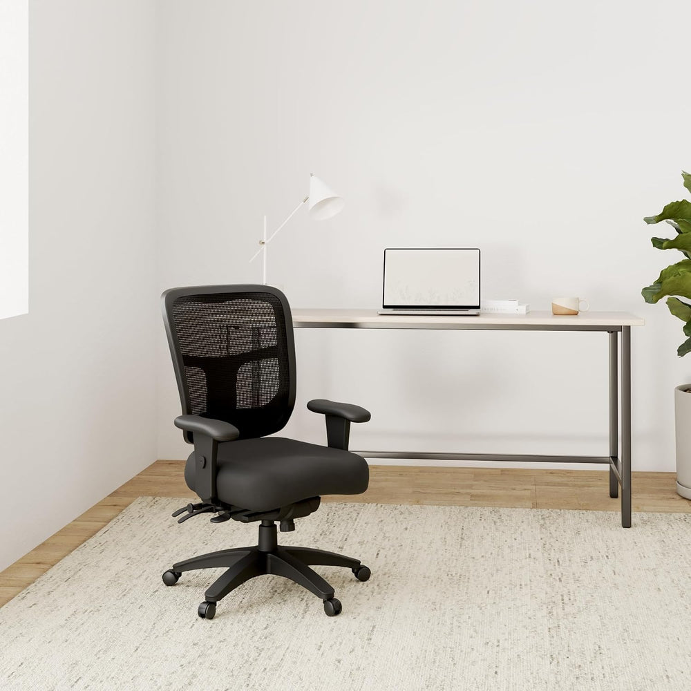 Office Star ProGrid Breathable Mesh Manager's Office Chair with Adjustabl...