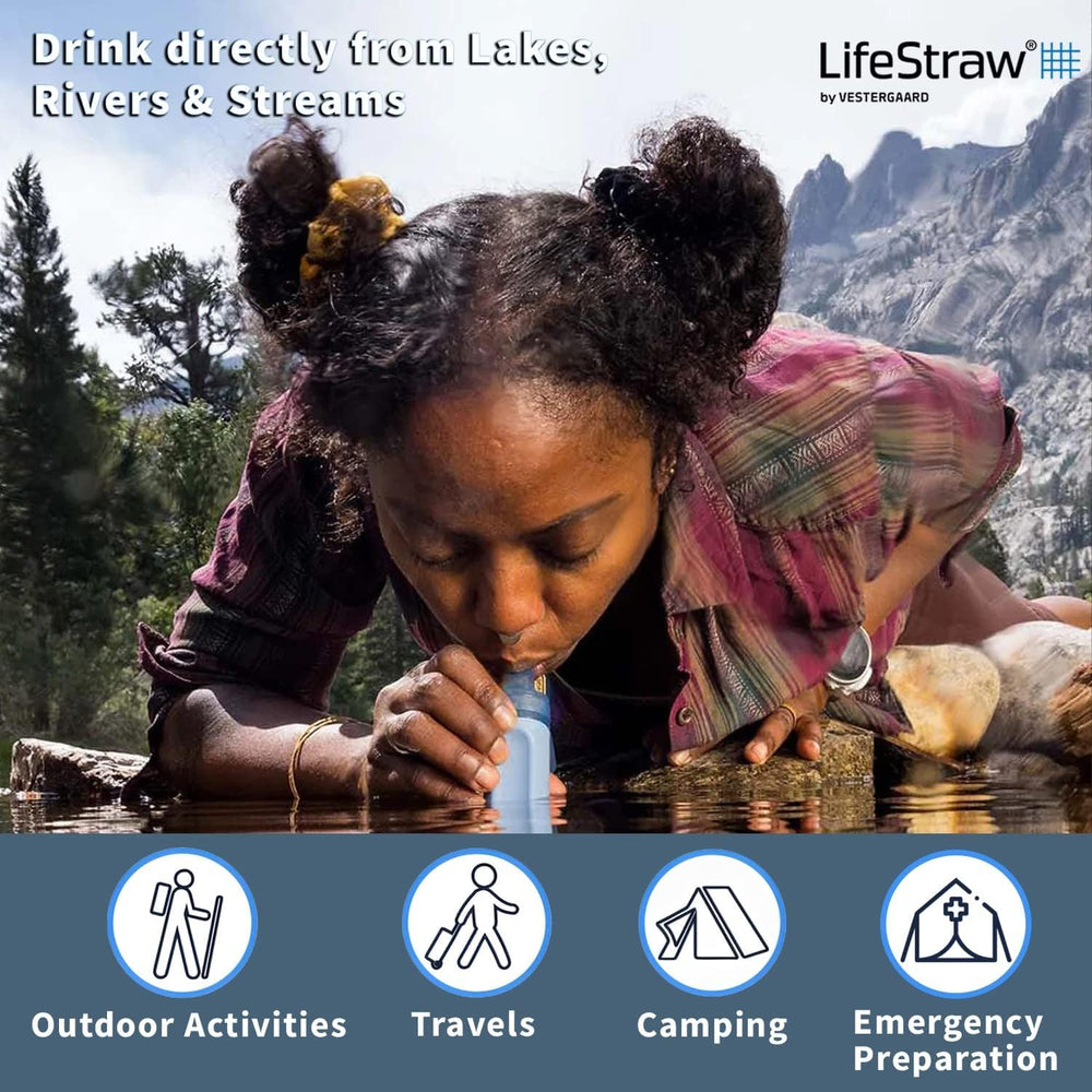LifeStraw Peak Series Personal Water Filter for Hiking, Camping, Travel, and ...