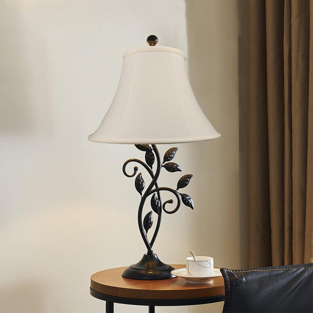White Bell Lampshade, 6" x 13" x 10", Replacement Lamp shade, ...