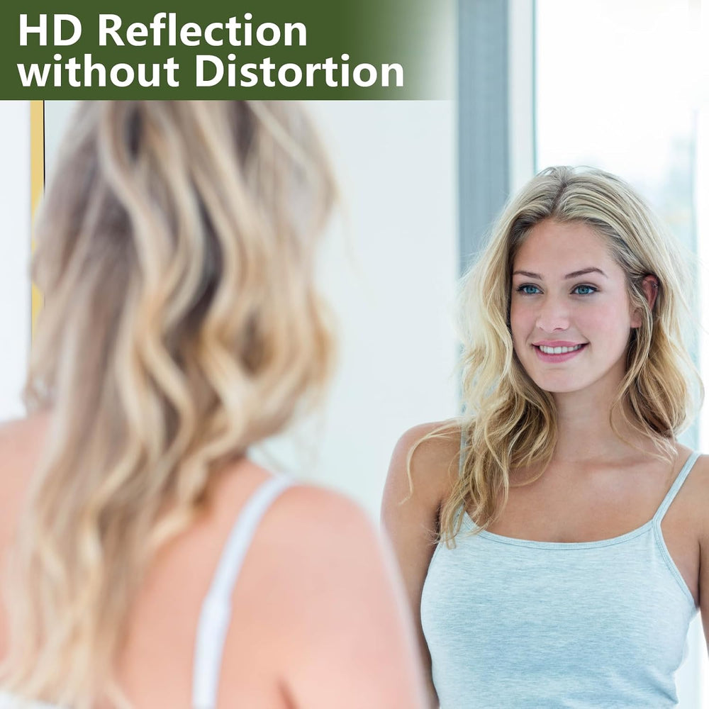 MELOMOIR 56"x18" Gold Full Length Mirror, Free Standing or Wall Mou...