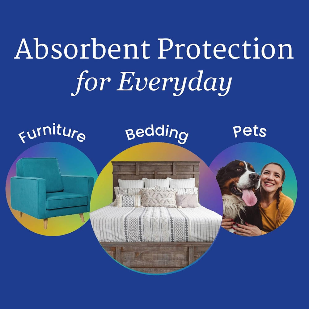 NorthShore Premium Disposable Underpads (Chux), Blue, Large, 150 Count