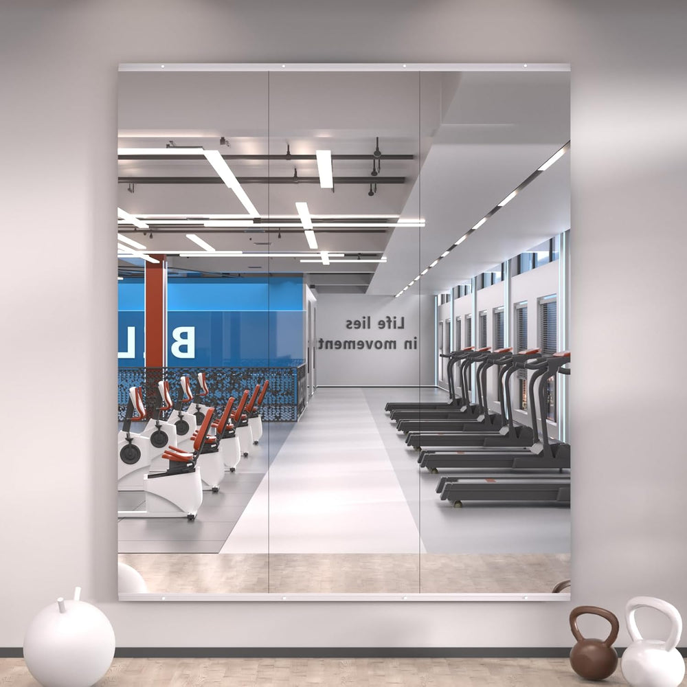 LOAAO Gym Mirror 56"x16", 3 PCS