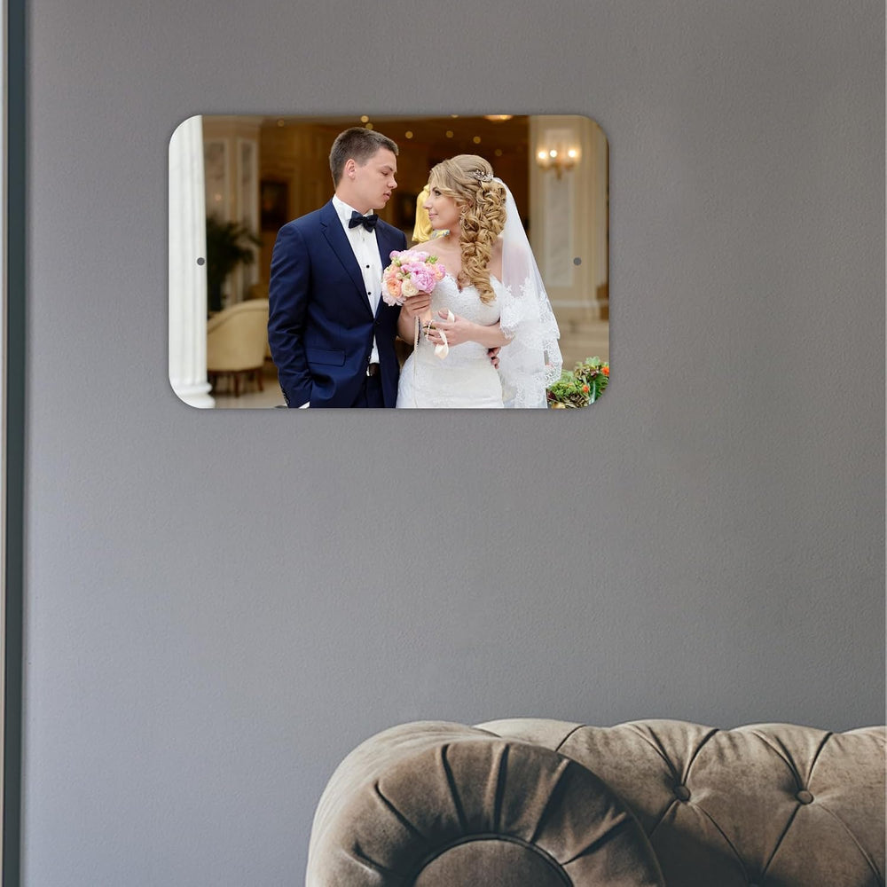 4 Pack Blank Aluminum Sign, 12x18Inch Sublimation Sign Blanks, Heat Transfer ...