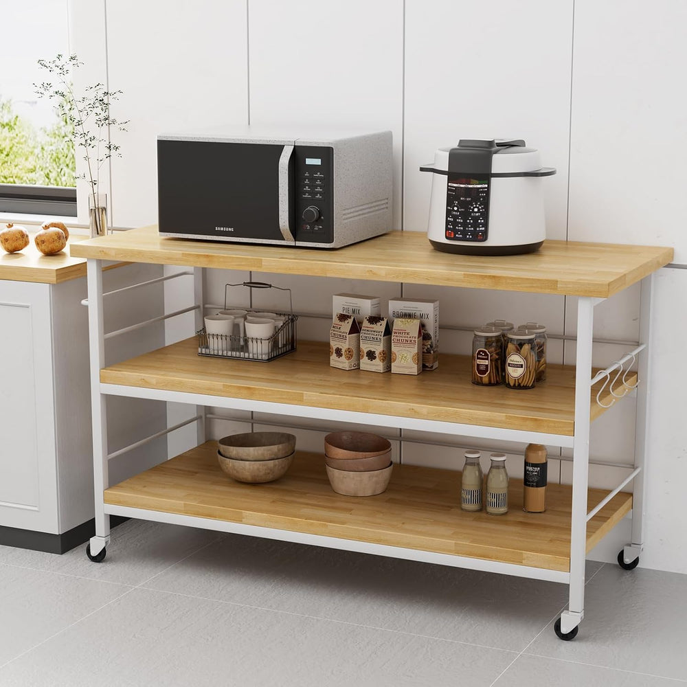 Solid Wood Butcher Block Countertop - 5ft Unfinished Birch Slab Counter Top W...