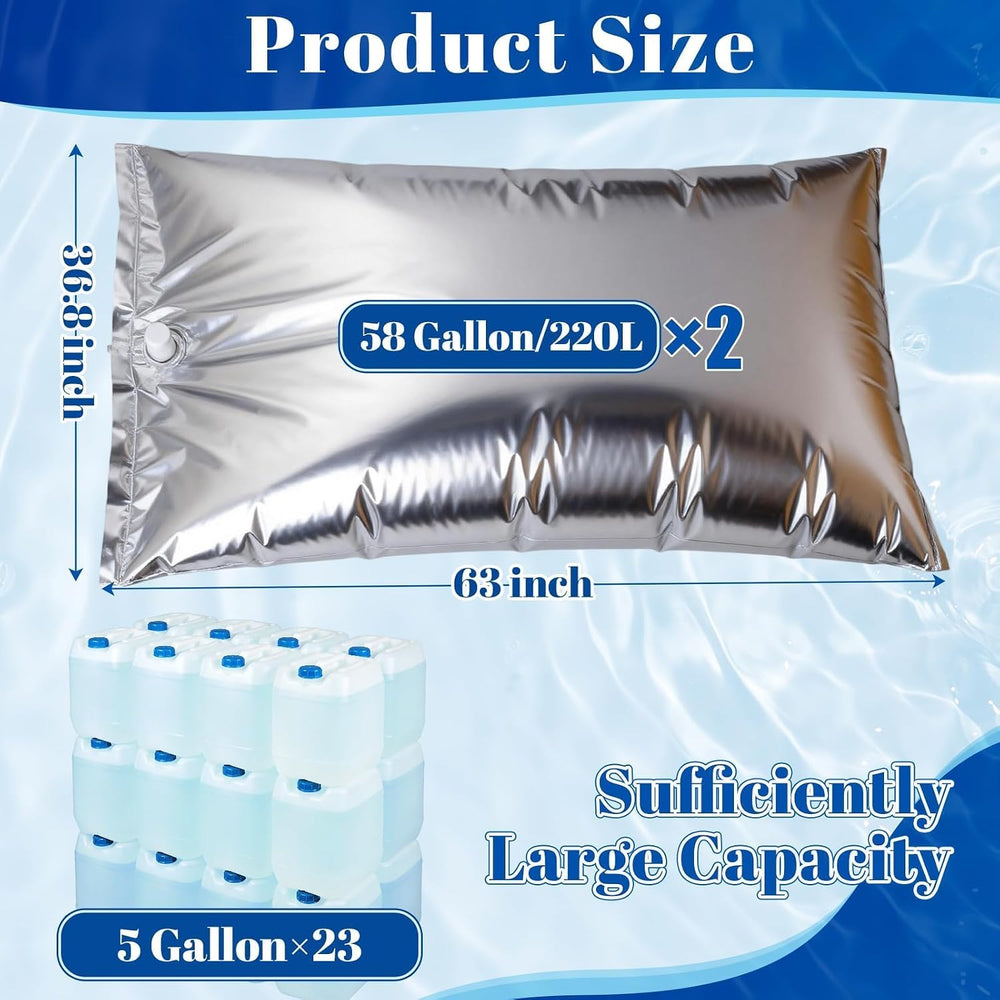 116 Gallon Aluminum Foil Emergency Water Storage