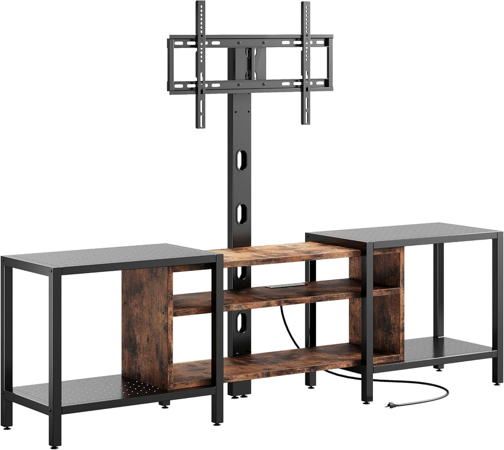 IRONCK 79 Inch TV Stand with Mount & Power Outlet for TVs up to 85",...