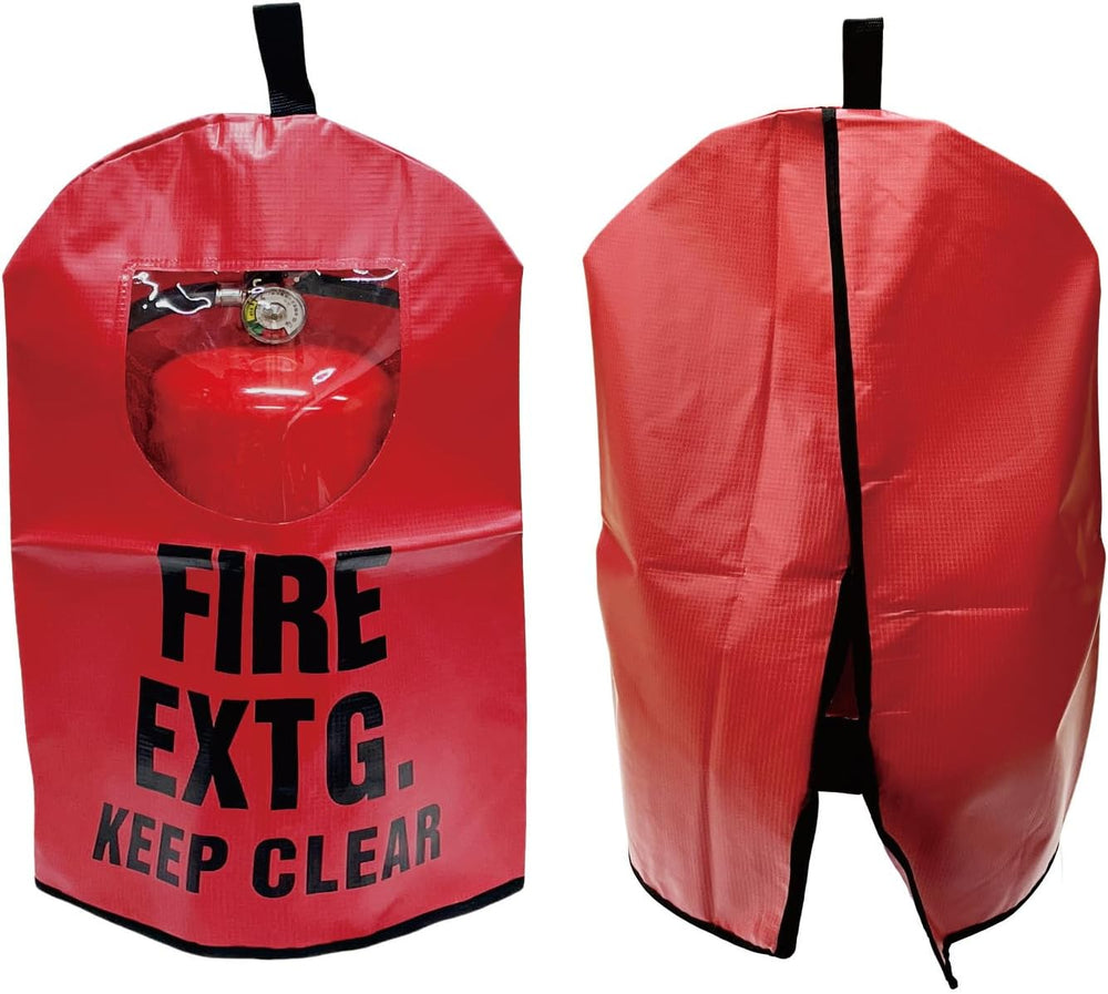 Heavy Duty Fire Extinguisher Cover with Window, Fit 10-20LB
