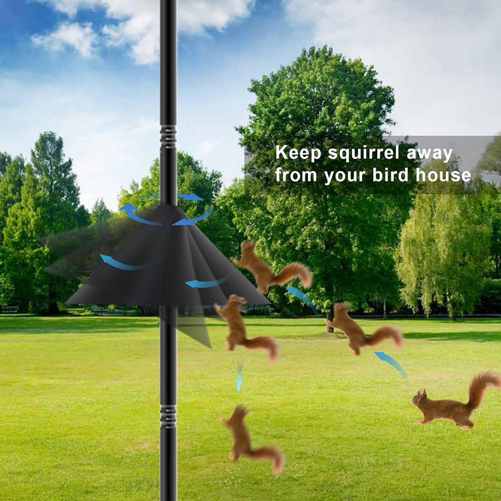 Bird Feeder Pole 118 Inch Outdoor Bird House Mount Kit