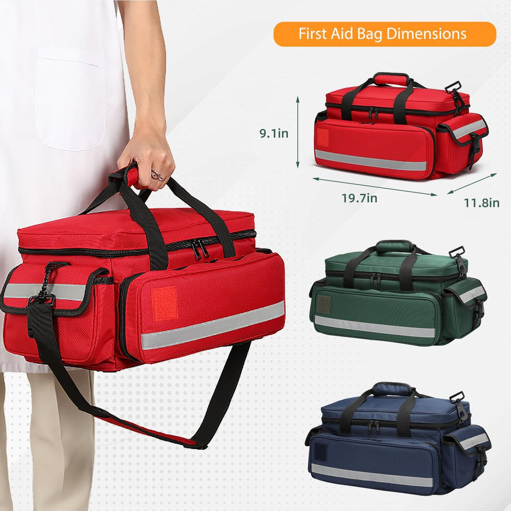 Medical Bag,First Aid Bag,First Responder Bag for Trauma,Emergency Medical Ba...