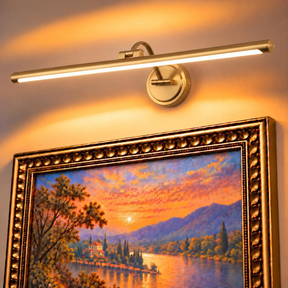 Hard-Wired Picture Lights 23.6 Inch Dimmable LED Wall Art Lighting Modern Bra...
