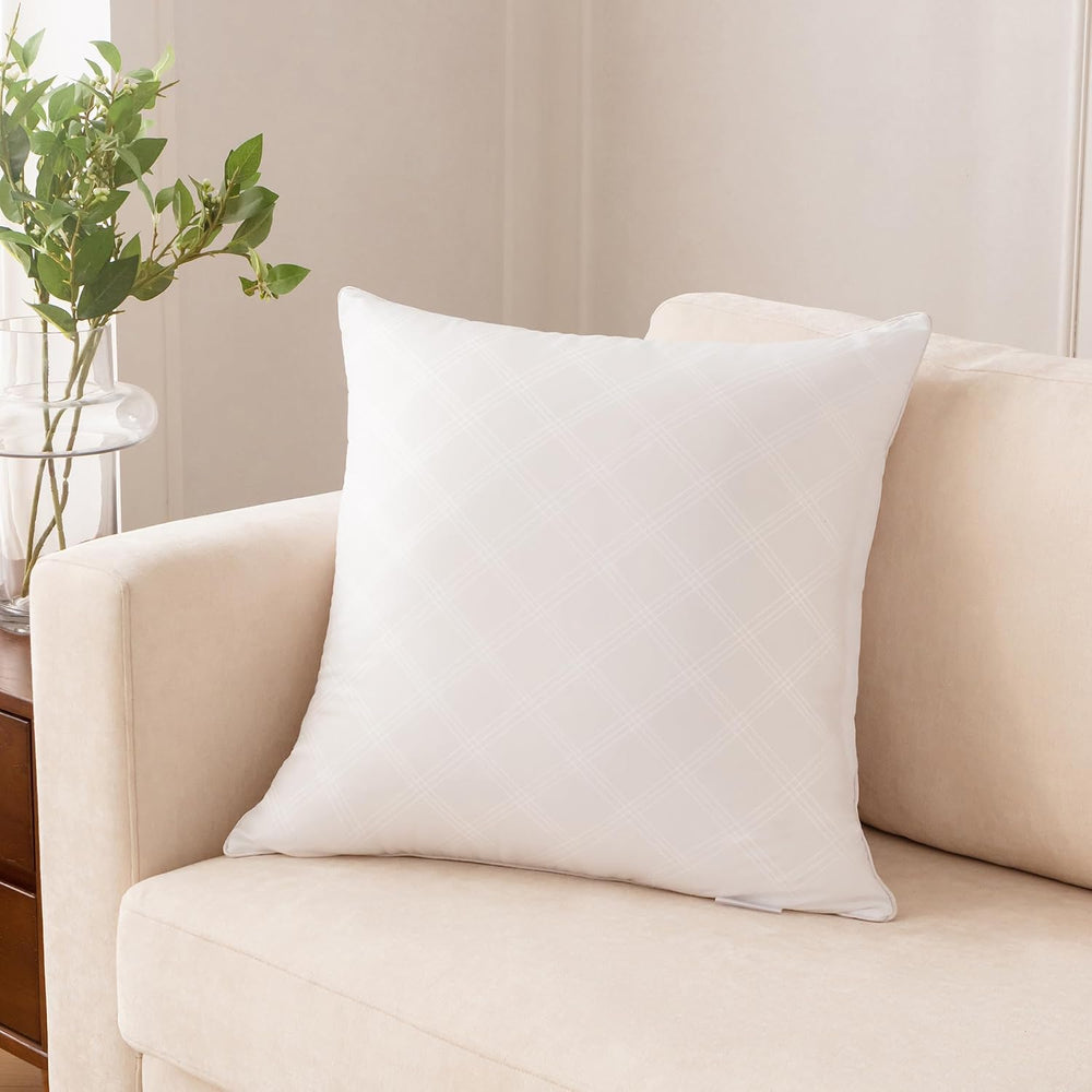 Oubonun 18 x 18 Throw Pillow Inserts Set of 4,Soft Square Cushion Inner