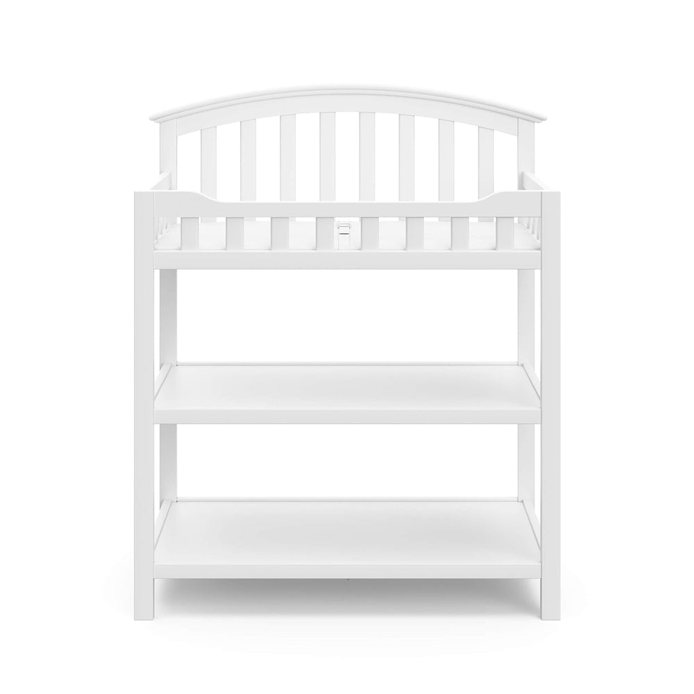 Graco Changing Table with Water-Resistant Changing Pad, White