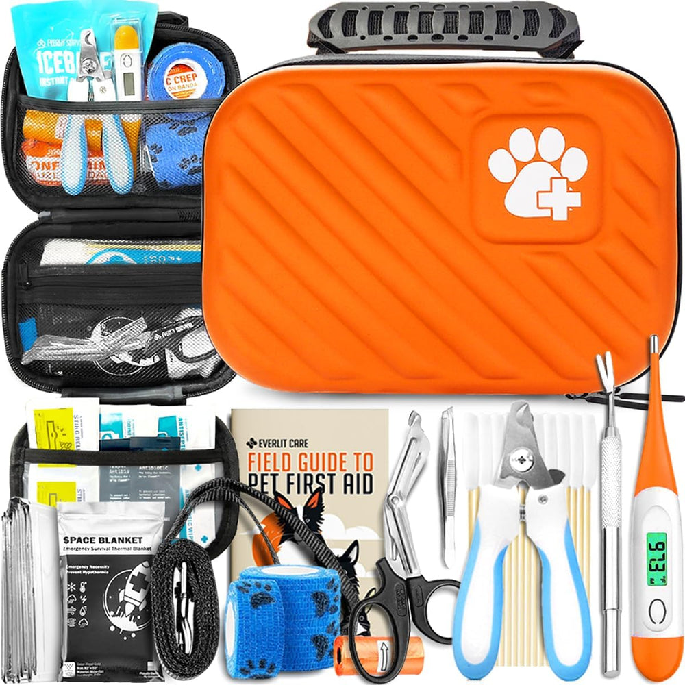 EVERLIT Pet Medic First Aid Kit | 95 Pcs Vet-Approved Medical, Outdoor & ...