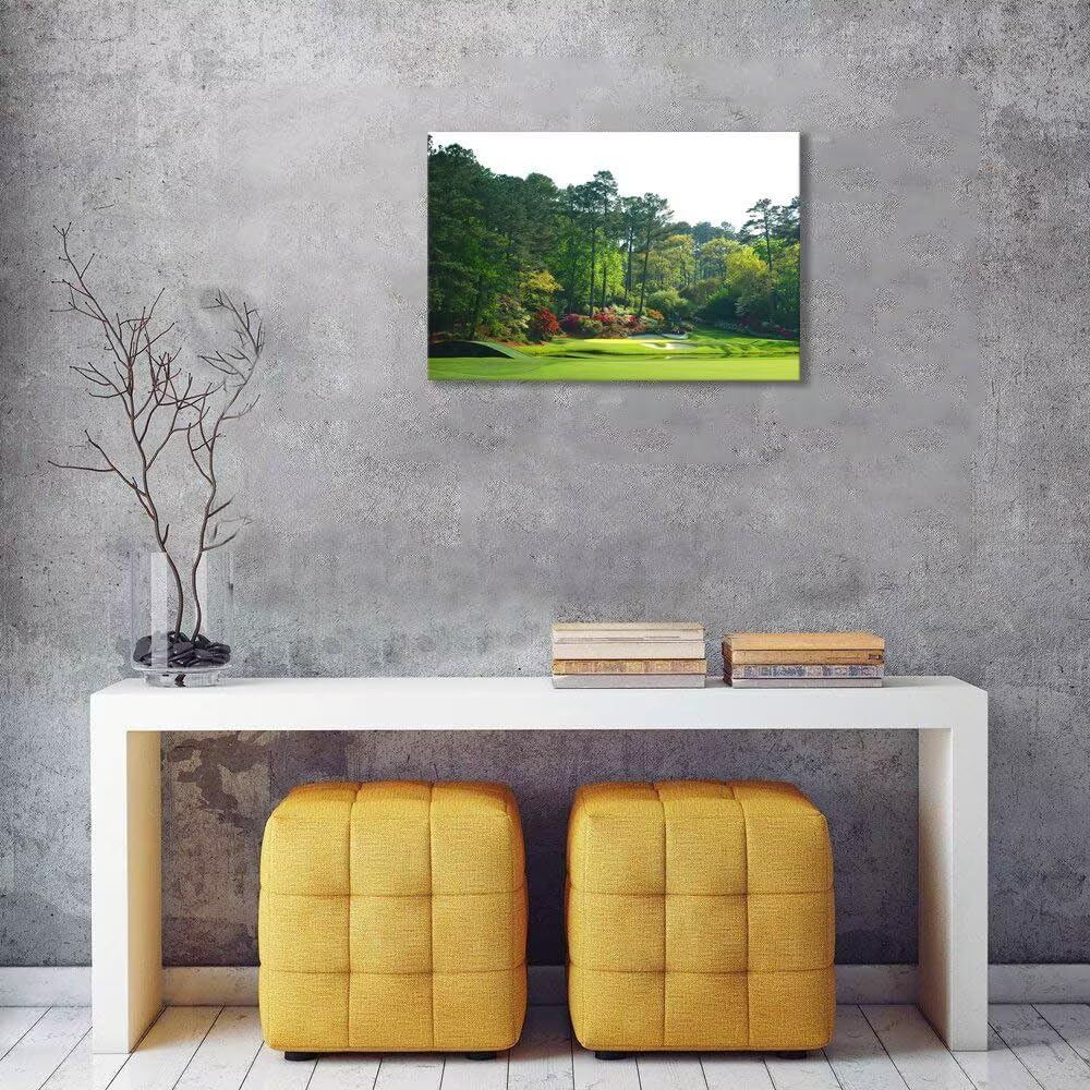 Augusta Golf Course Wall Art Golf Course Picture Poster Canvas Prints - Golf ...