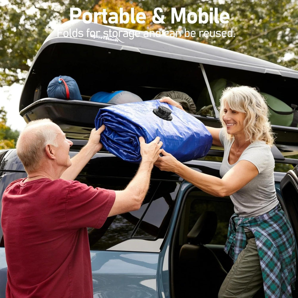 110L/29.06GAL Large Capacity Collapsible Water Storage Bladder