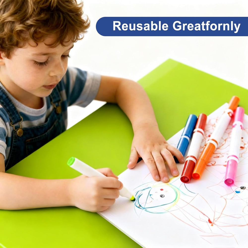10-Pack 24"x18" Blank Yard Signs with Stakes, Corrugated Plastic