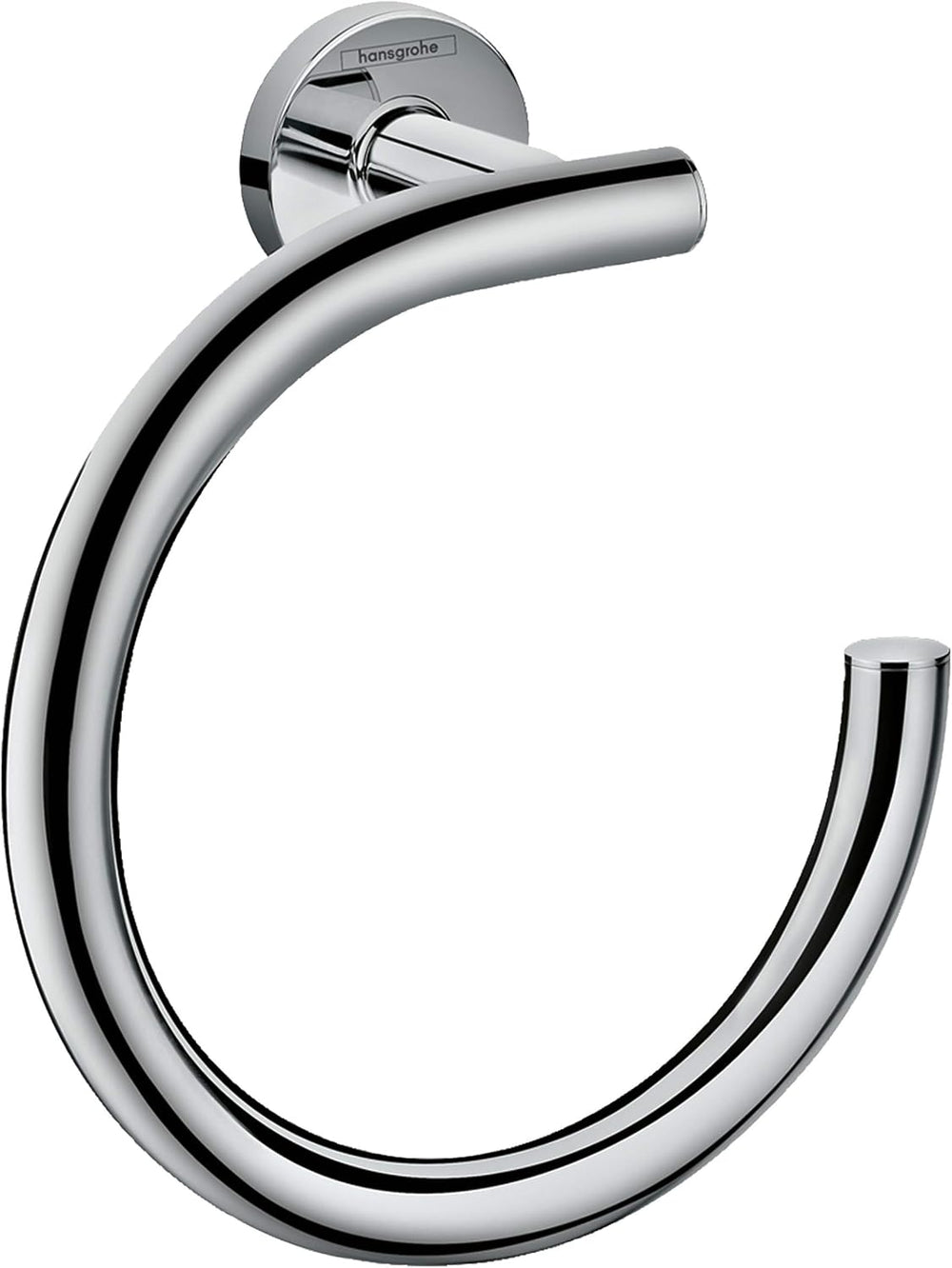 hansgrohe Towel_Ring 7-inch Towel_Ring in Chrome, 41724000